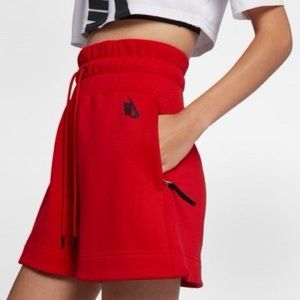 Nike Women’s Casual Tech Fleece High Waisted Shorts - Medium, NWT